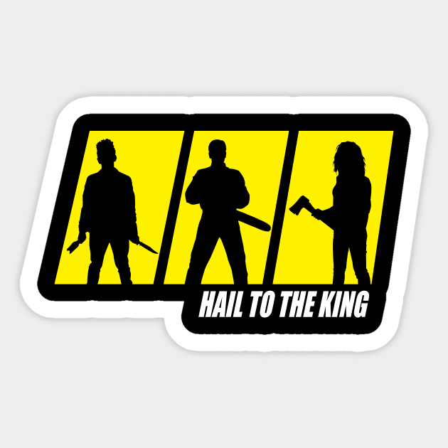 Hail to the King Sticker by PuakeClothing
